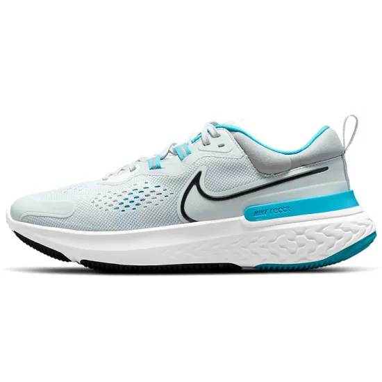 Nike React Miler 2 Pure Platinum Chlorine Blue