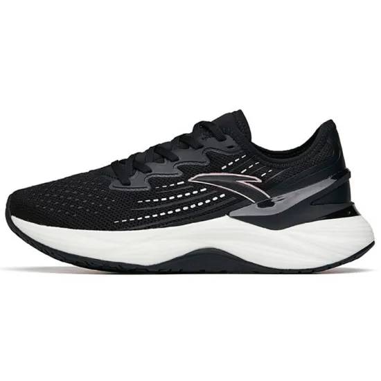 Anta Tron 2.0 Cushioning Anti-Slip And Wear-Resistant Low-Top Running Shoes Women's Black White