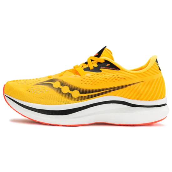 Saucony Endorphin Pro 2 ViZigold ViZired Yellow