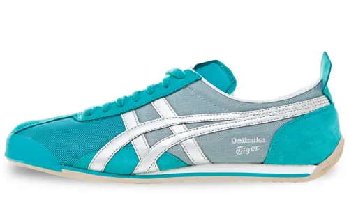 Onitsuka Tiger Runspark Comfortable Wear resistant And Lightweight Low top Running Shoes Unisex Rainforest Green