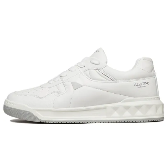 Valentino One Stud Low 'White Grey' 2021