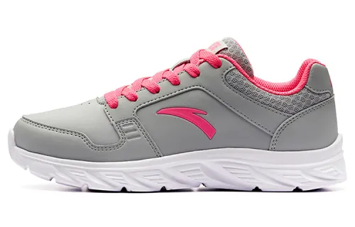 Anta Textile, Synthetic Leather Classic Cushioning Slip Resistant Abrasion Resistant Breathable Low top Running Shoes
