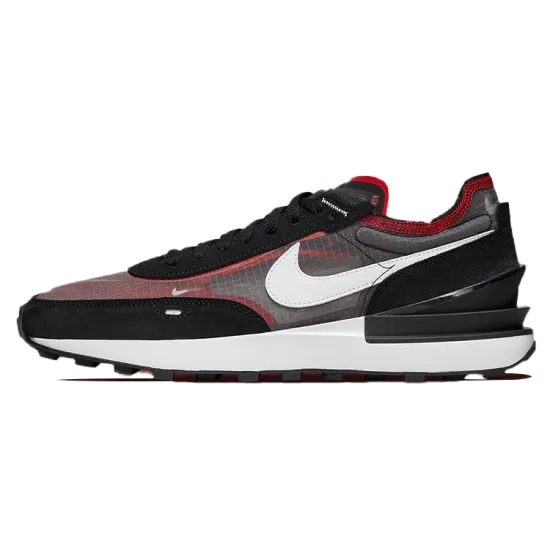 Nike Waffle One SE Black Sport Red