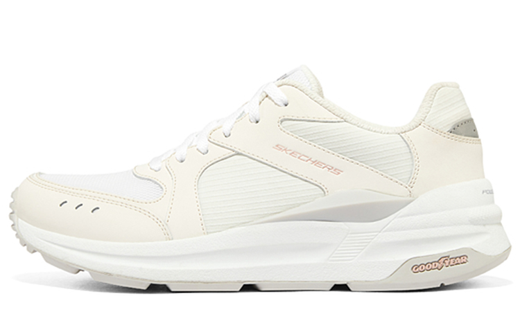 Skechers Global Jogger Sports Low top Casual Shoes Women's Beige White Pink