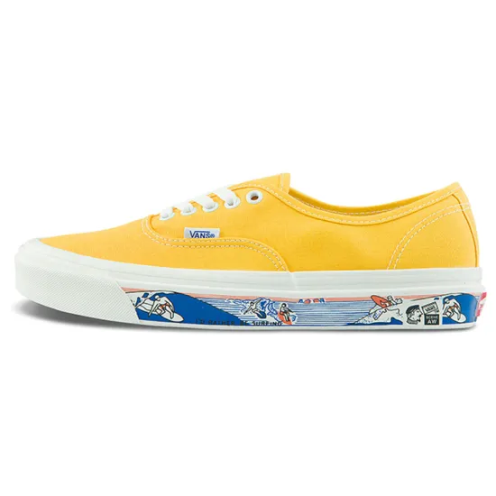 Vans Authentic 44 DX Anaheim Factory Yellow Scene Aw