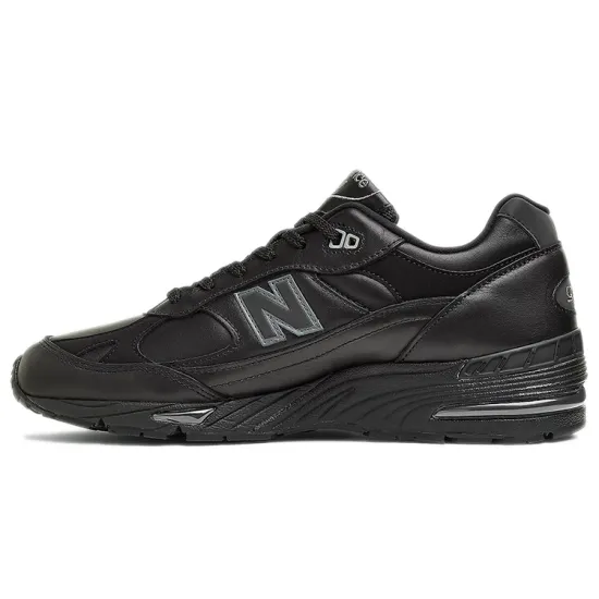 New Balance 991 MiUK Leather Black Grey