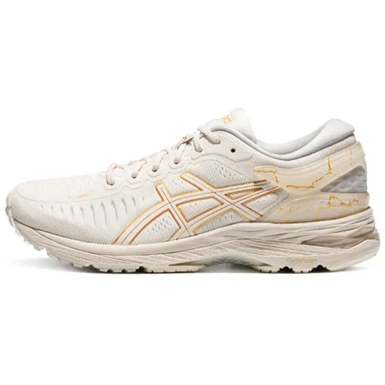 Asics Metarun Running Shoes Women's Low-top White/Gold
