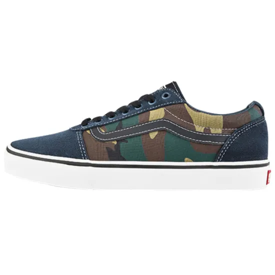 Vans Ward Skateboarding Shoes Unisex Low-top Blue