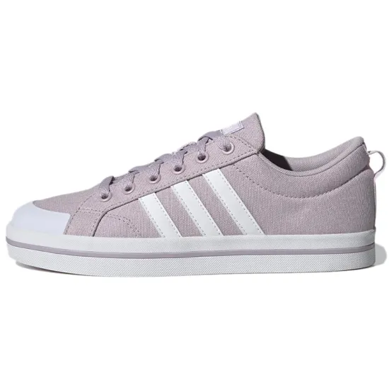 Adidas Neo Bravada Skateboard Shoes Women's Low-Top Purple White