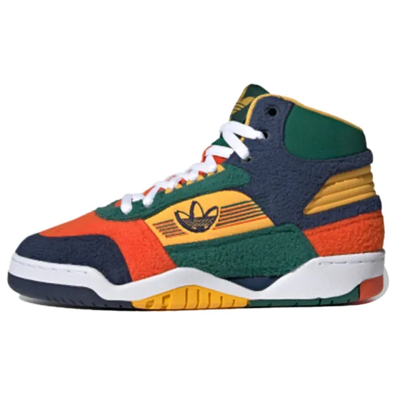 Adidas Originals Carerra Skateboard Shoes Women's High-top Green/Blue/Orange/Gold