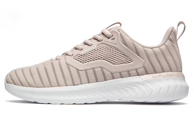 Xtep Hydrogen Wind Technology Mesh Breathable Low-top Running Shoes Women's Light Pink