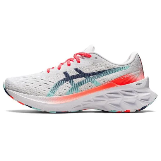 Asics Novablast 2 White Coral Seafoam Women's