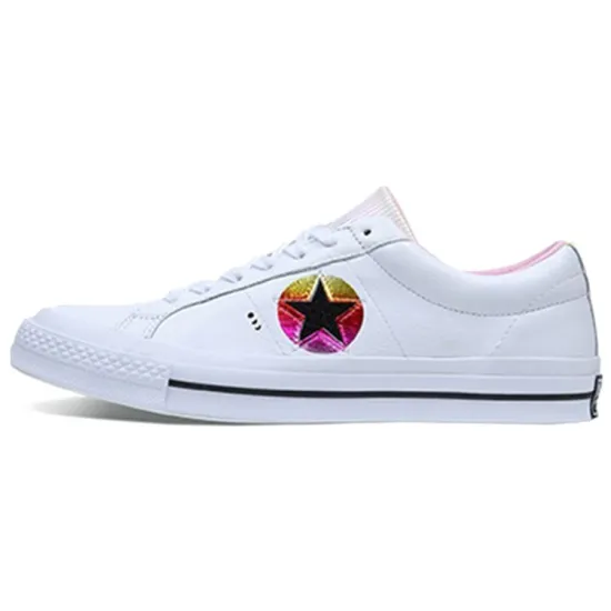 Converse One Star Skateboarding Shoes Unisex Low-top White