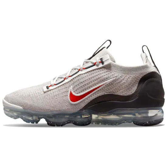 Nike Air VaporMax 2021 Fk Light Bone University Red