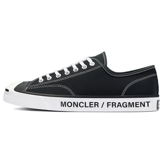 Converse Jack Purcell Moncler Fragment Black