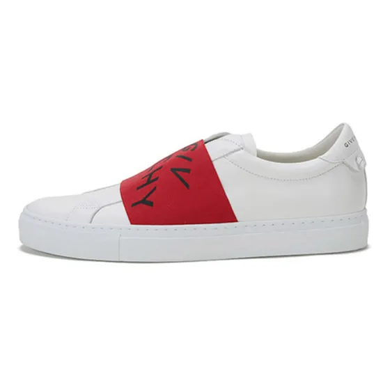 Givenchy Strap Leather 'White Red'
