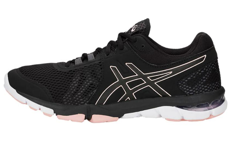 Asics Gel Craze Mesh Abrasion Resistant Breathable Low top Running Shoes Women's Black Pink