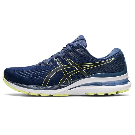 Asics Gel-Kayano 28 Thunder Blue Glow Yellow
