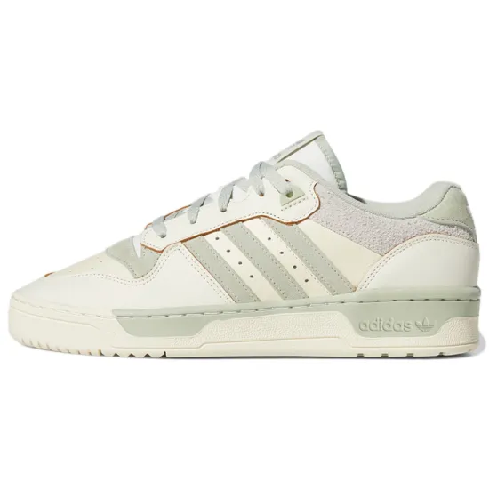 Adidas Originals Rivalry Skateboard Shoes Unisex Low-top Milky White/green