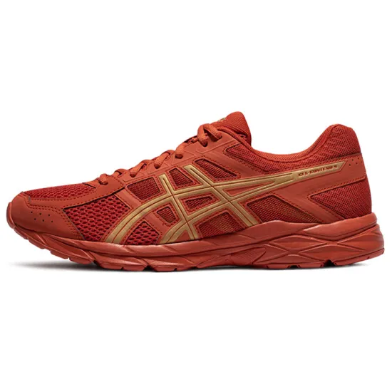 Asics Gel-Contend 4 Running Shoes Men Low-top Red/Gold