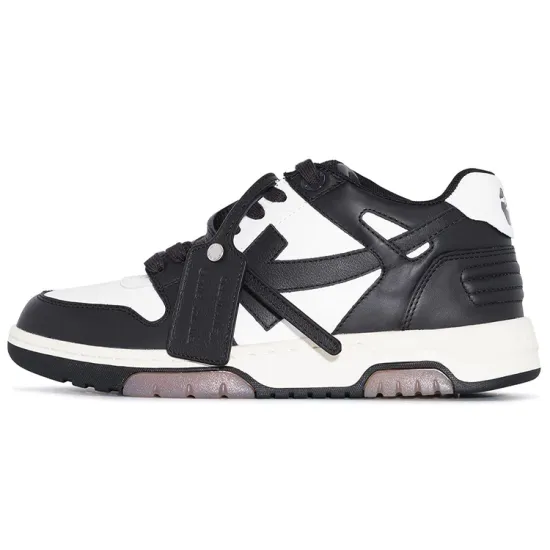 OFF WHITE Out Of Office Low Top Sneaker 'Black White'