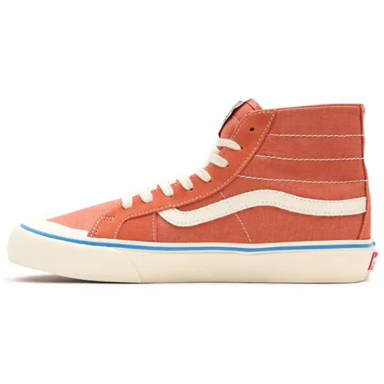 Vans SK8 Skateboarding Shoes Unisex High-top Orange