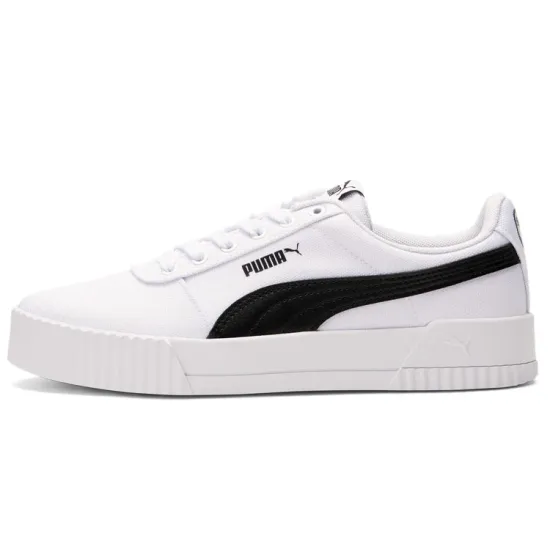 PUMA Carina Series Skateboarding Shoes Women's Low-top White/Black