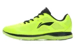 Li Ning Breathable Cushioning Slip Resistant Low top Running Shoes Men's Neon Yellow