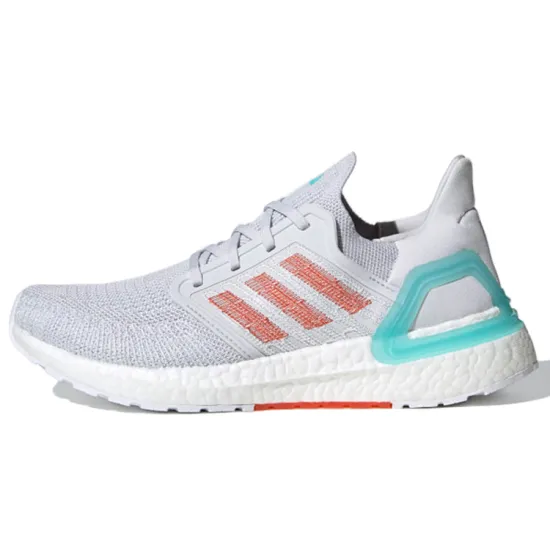 Adidas Ultra Boost 20 Blue Spirit True Orange Sharp Blue Women's