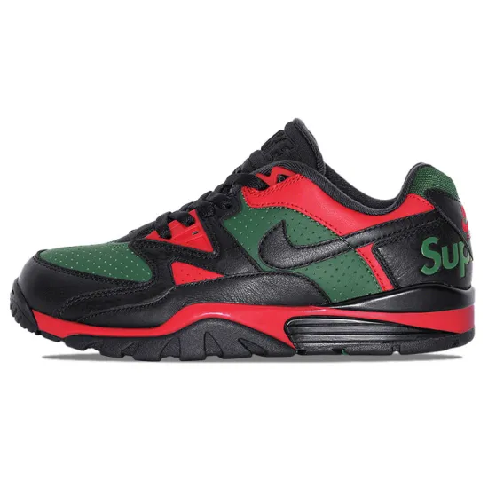 Nike Cross Trainer Low Supreme Black Green Red