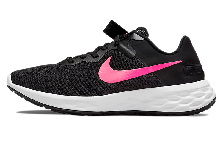 Nike Revolution 6 FlyEase Next Nature 'Black Hyper Pink' Women's
