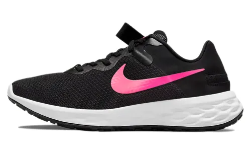 Nike Revolution 6 FlyEase Next Nature 'Black Hyper Pink' Women's