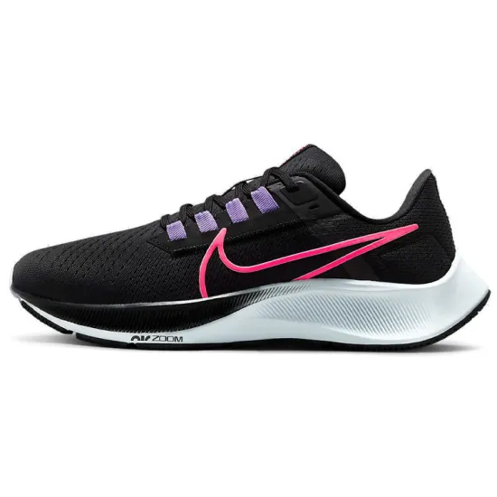 Nike Air Zoom Pegasus 38 Black Hot Pink Women's