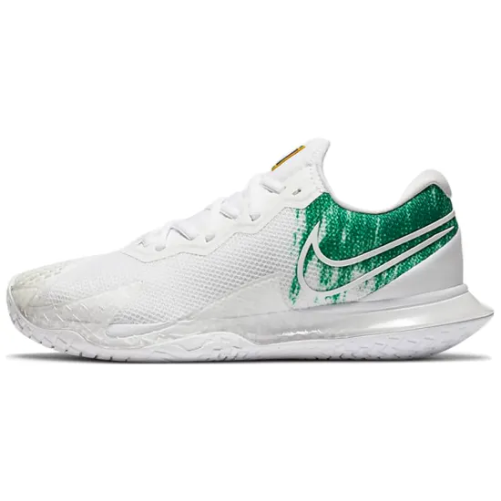 Nike Air Zoom Vapor Cage 4 HC Tennis Shoes Women's Low-top White/Green