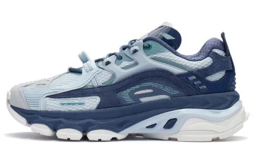 Li Ning Ling Yue Fashion Textile, Split Suede Slip Resistant, Abrasion Resistant, Lightweight Low top Running Shoes