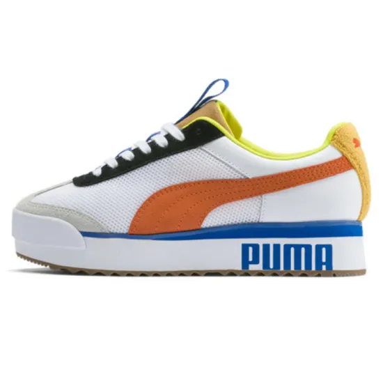 Puma Roma Amor Sport Skateboarding Shoes Women's Low-top White