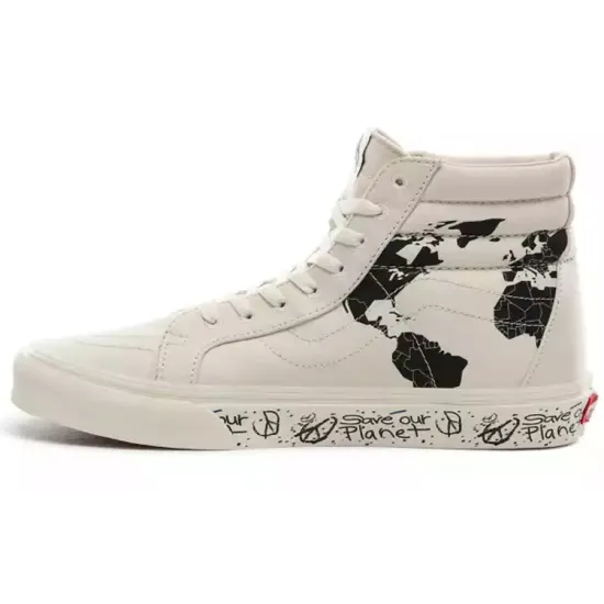 Vans Sk8-Hi Re-Issue Save Our Planet White Black