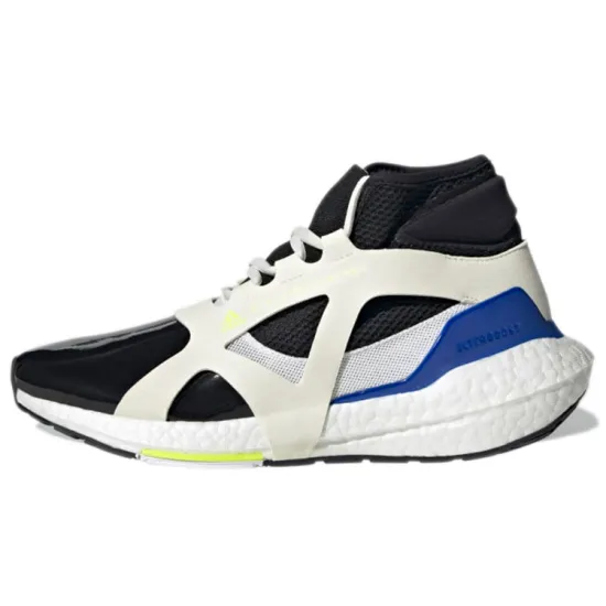 adidas Ultra Boost 21 Stella McCartney White Core Black Bold Blue Women's