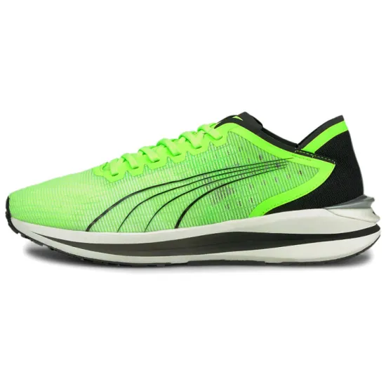 Puma Electrify Nitro 1 Running Shoes Men Low-top Green/Black