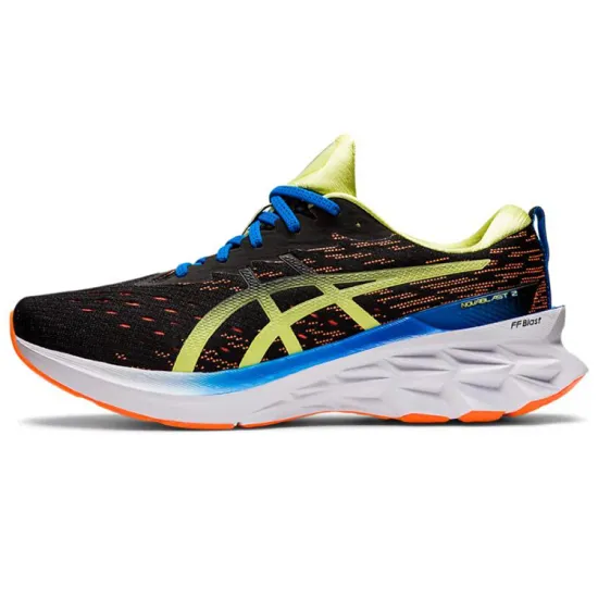 Asics Novablast 2 Black Shocking Orange