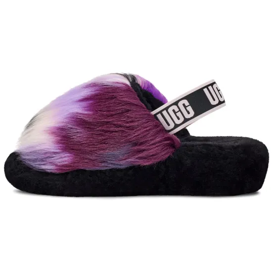 UGG Fluff Yeah Slide Tie Dye Magnolia Women's
