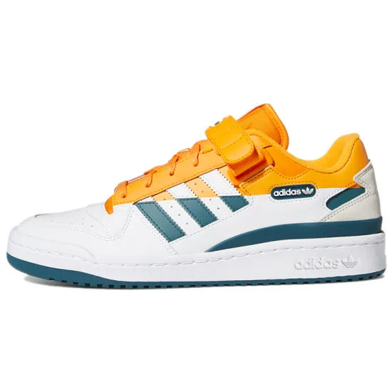 Adidas Forum Low Premium 'White Crew Orange Teal'