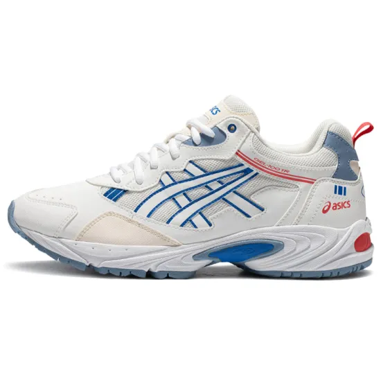 Asics Gel-100 Lifestyle Shoes Men Low-top White/Royal Blue