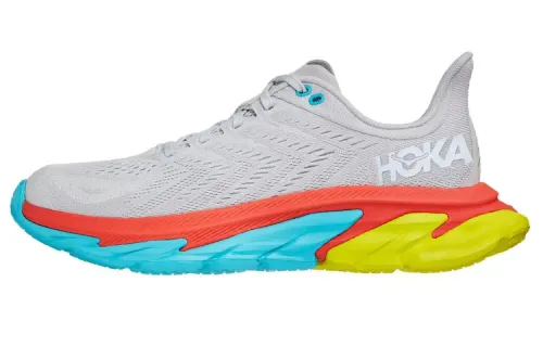 HOKA ONE ONE Clifton Edge Clifton Fashion Sports Pioneer Low-top Running Shoes Men's Gray
