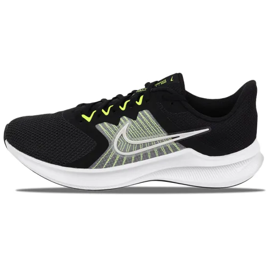 Nike Downshifter 11 Running Shoes Men Low-top Black/yellow