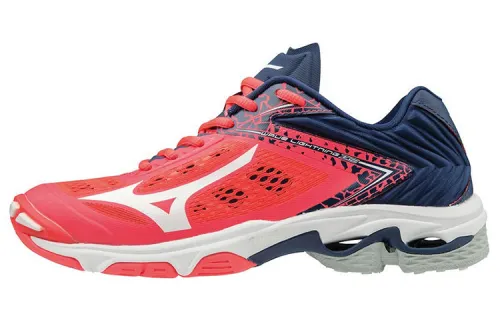 Mizuno Wave Lightning Z5 Running Shoes Unisex Low Top Black/Red