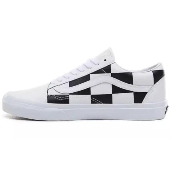 Old Skool Vans 'Leather Check'