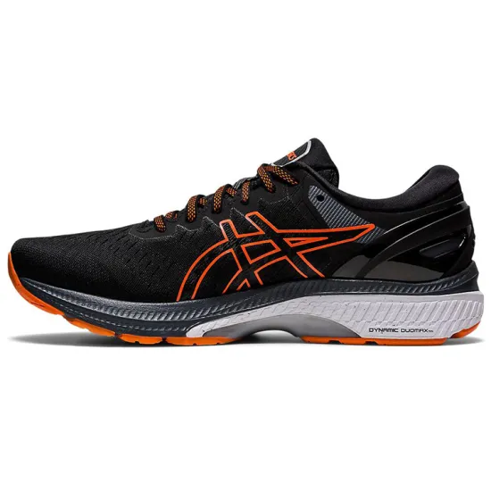Asics Gel Kayano 27 4E Wide 'Black Marigold Orange'