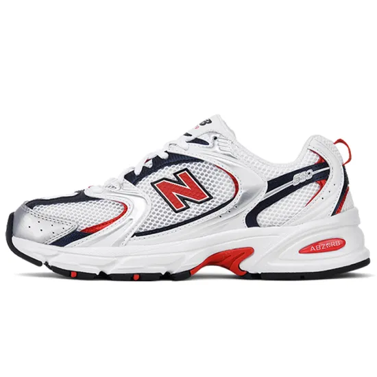 New Balance 530 Shoes White/Red/Blue