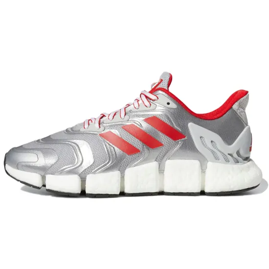 Adidas Climacool Running Shoes Unisex Low-top Gray Silver/white